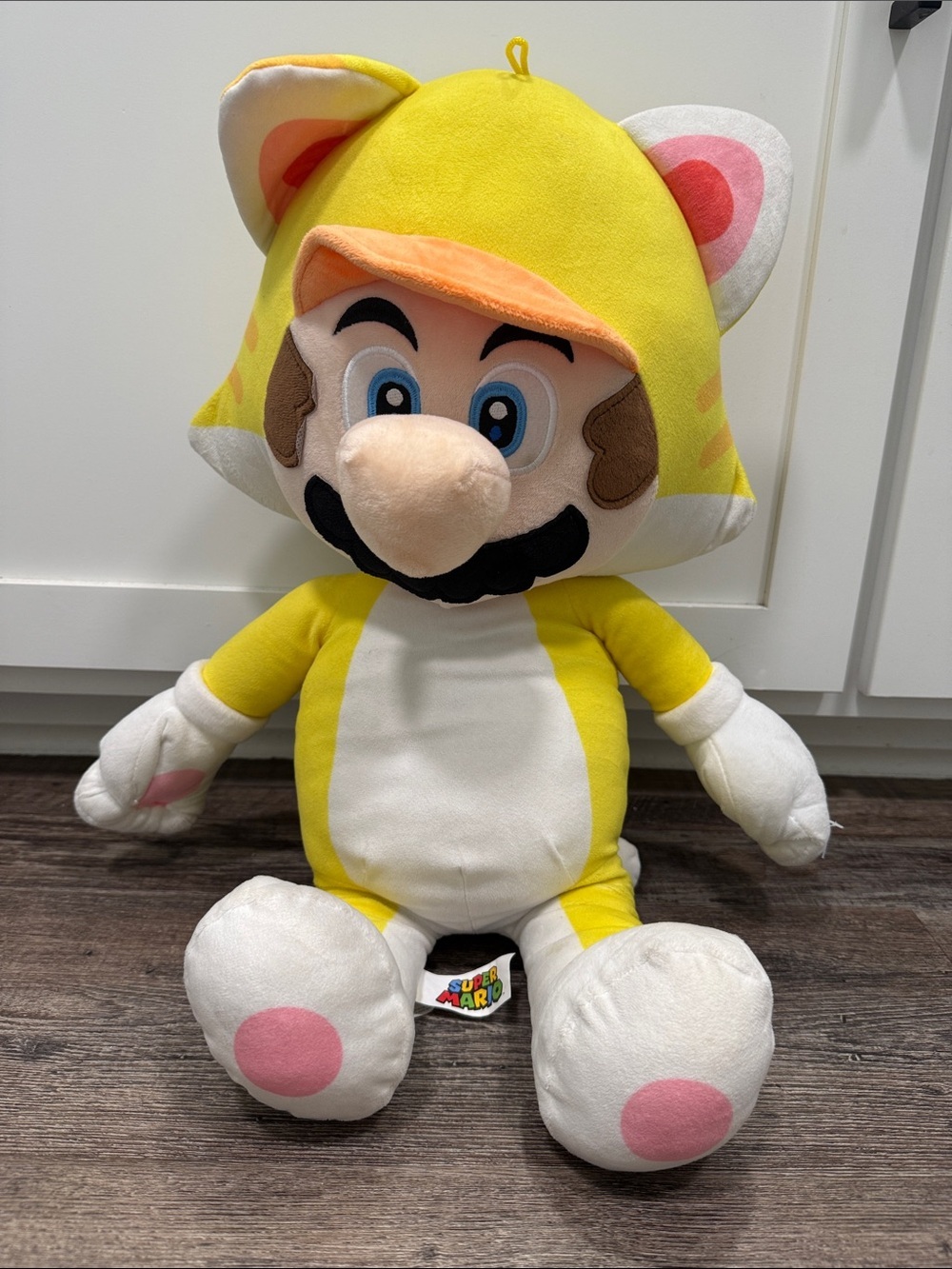 Super Mario 3D World Mario Cat Suit 24" Giant Plush Licensed Nintendo